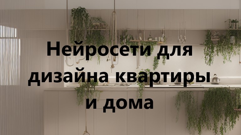 нейросети для дизайна квартиры и дома